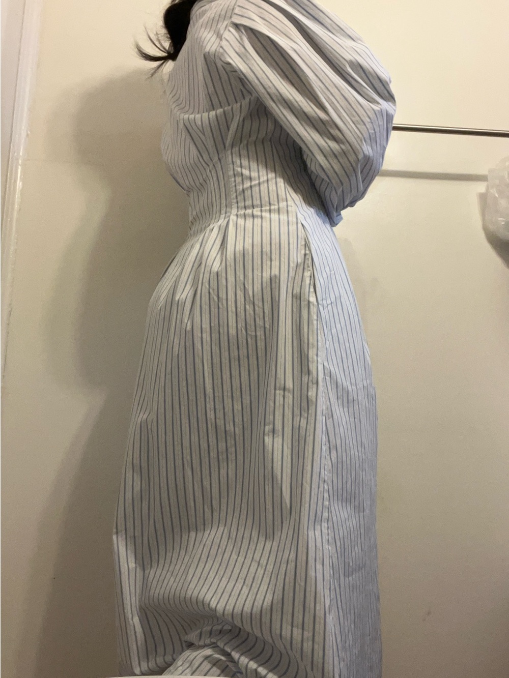 AG26 Tuckernuck French Blue Stripe Corinne Dress - Picture 8 of 12